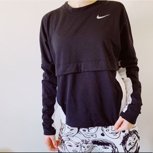 NIKE | dri-fur running long sleeved T